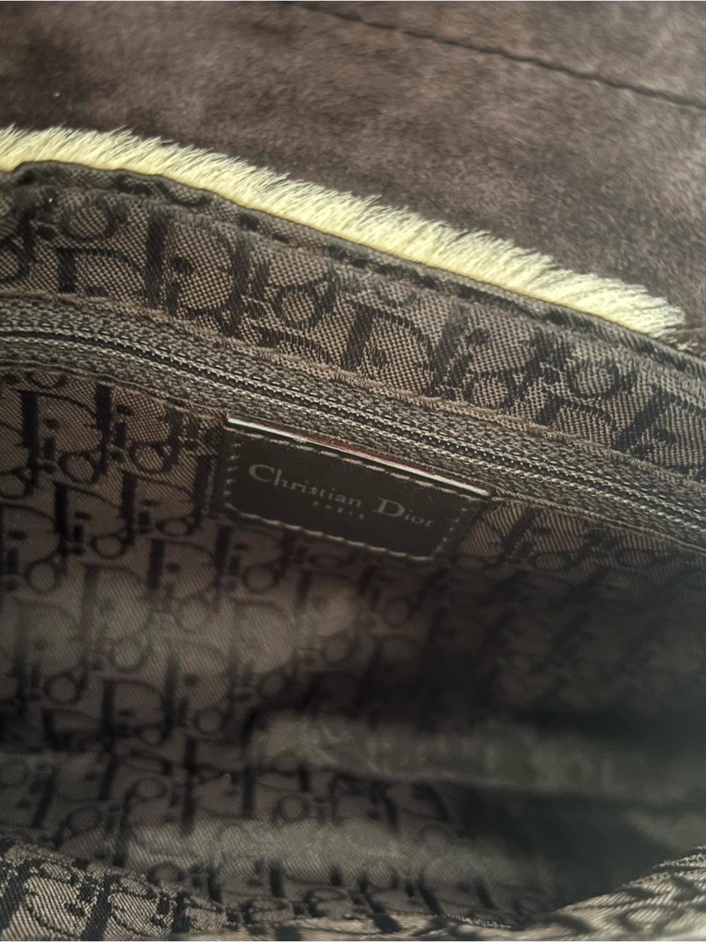 Rare Christian Dior Fur Shoulder Bag Vintage Luxury Collector Bag - Picture 9 of 11